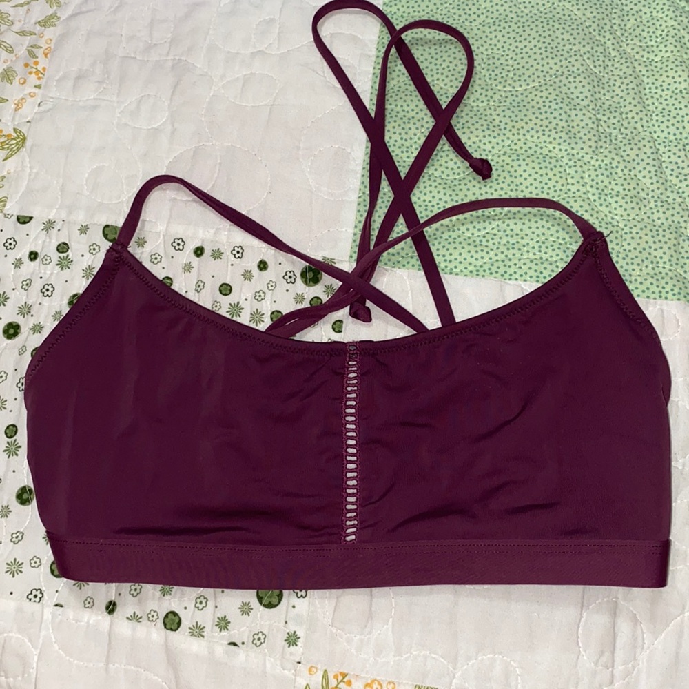 Dark purple bikini